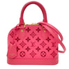 ルイ・ヴィトン LOUIS VUITTON アルマBB M22878 ピンク ブロデリーアングレーズ レディース ショルダーバッグ