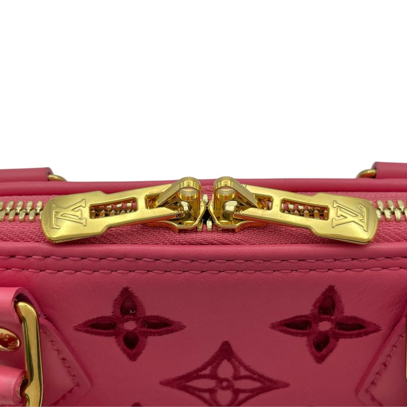 ルイ・ヴィトン LOUIS VUITTON アルマBB M22878 ピンク ブロデリーアン