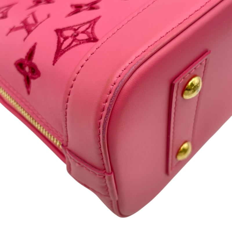 ルイ・ヴィトン LOUIS VUITTON アルマBB M22878 ピンク ブロデリーアン