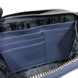 ディオールオム DIOR HOMME ロゴ ショルダーバッグ ネイビー レザー メンズ ショルダーバッグ