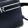 ディオールオム DIOR HOMME ロゴ ショルダーバッグ ネイビー レザー メンズ ショルダーバッグ