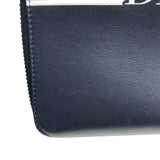 ディオールオム DIOR HOMME ロゴ ショルダーバッグ ネイビー レザー メンズ ショルダーバッグ