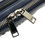 ディオールオム DIOR HOMME ロゴ ショルダーバッグ ネイビー レザー メンズ ショルダーバッグ