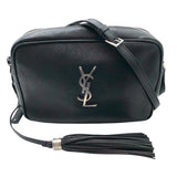 サンローラン SAINT LAURENT ルーカメラバッグ 574494 ブラック カーフ レディース ショルダーバッグ