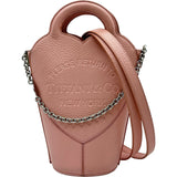 ティファニー TIFFANY＆CO リターン トゥ ティファニー ミニクロスボディバッグ ピンク レザー レディース ショルダーバッグ