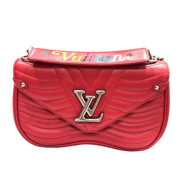 ルイ・ヴィトン LOUIS VUITTON ニューウェーブMM M51943 レッド カーフ