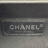 シャネル CHANEL ココマークカメラバッグ 24番台 シルバー・ブラック パテントレザー レディース ショルダーバッグ