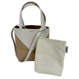 ロエベ LOEWE パズルフォルドトートミニ アイボリー カーフ レディース ショルダーバッグ
