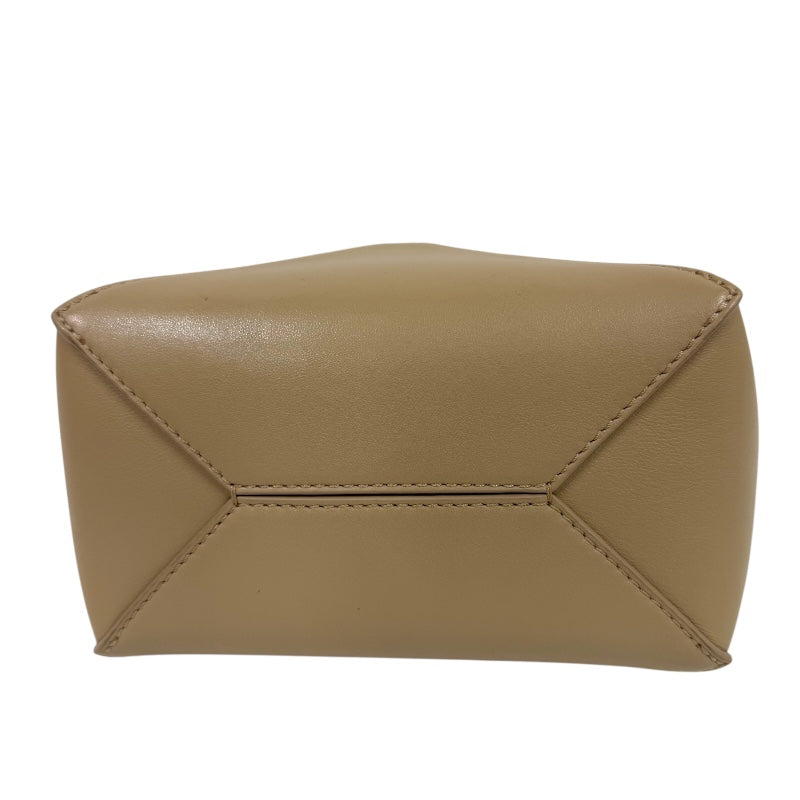 ロエベ LOEWE パズルフォルドトートミニ アイボリー カーフ レディース
