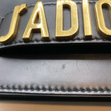 クリスチャン・ディオール Christian Dior J‘ADIOR チェーンショルダーバッグ M9000CVQV ブラック/GD金具 カーフレザー レディース ショルダーバッグ