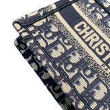 クリスチャン・ディオール Christian Dior ブックトートミニ S5475ZRIW ネイビー・ホワイト オブリーグジャガード レディース ハンドバッグ
