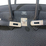 エルメス HERMES バーキン25 K刻 ブラック SV金具 トゴ レディース ハンドバッグ