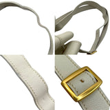 エルメス HERMES マーケットPM 〇R刻印 ホワイト ゴールド金具 ヴォーガリバー レディース ショルダーバッグ