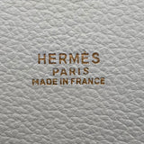 エルメス HERMES マーケットPM 〇R刻印 ホワイト ゴールド金具 ヴォーガリバー レディース ショルダーバッグ