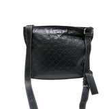 グッチ GUCCI グッチシマショルダー 201446 ブラック レザー ユニセックス ショルダーバッグ