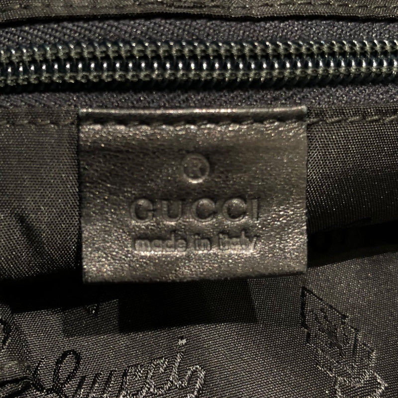 グッチ GUCCI グッチシマショルダー 201446 ブラック  レザー ユニセックス ショルダーバッグ グッチ GUCCI グッチシマショルダー 201446 ブラック レザー ユニ