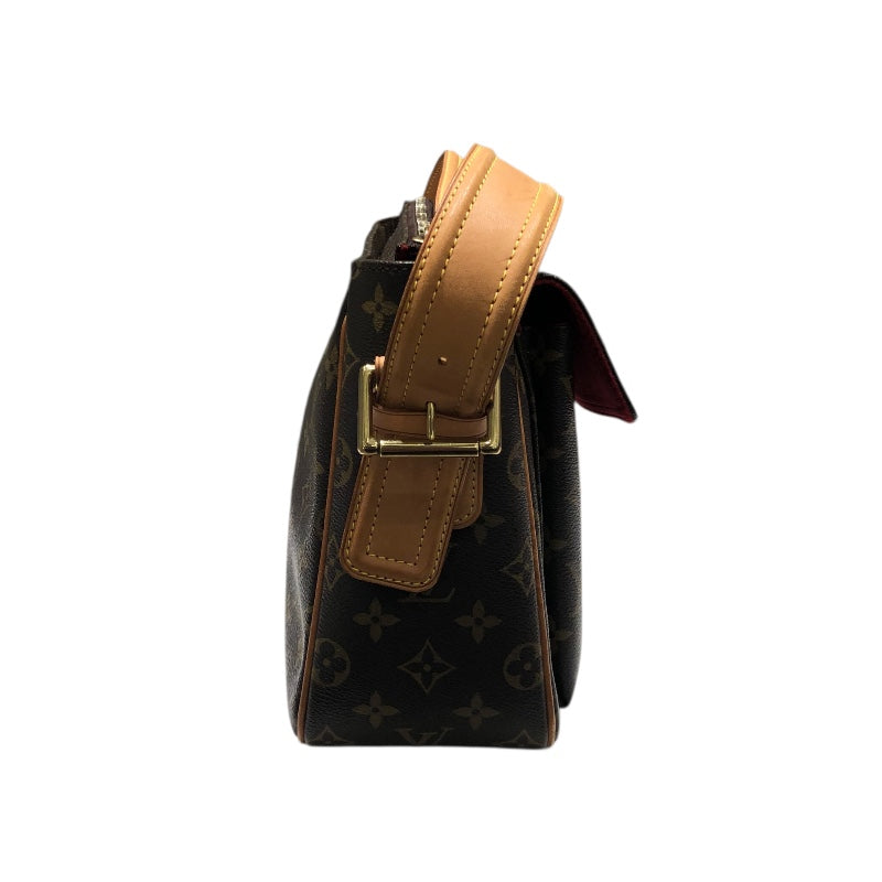 LOUIS VUITTON ルイ・ヴィトン/ヴィバ・シテGM/モノグラム/M51163/AR0***/Aランク/82【中古】 ルイ・ヴィトン LOUIS VUITTON ヴィバシテGM M51163 ブラウン