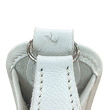 エルメス HERMES ヴェスパPM □J刻 ホワイト シルバー金具 エプソン レディース ショルダーバッグ
