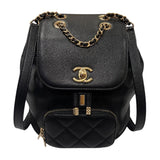 シャネル CHANEL マトラッセ バッグパック AS3530 ブラック/ゴールド金具 キャビア レディース リュック・デイパック