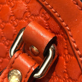 グッチ GUCCI グッチシマハンドバッグ 449654 オレンジ レザー レディース ハンドバッグ