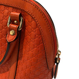 グッチ GUCCI グッチシマハンドバッグ 449654 オレンジ レザー レディース ハンドバッグ