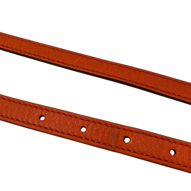 グッチ GUCCI グッチシマハンドバッグ 449654 オレンジ レザー  