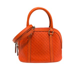 グッチ GUCCI グッチシマハンドバッグ 449654 オレンジ レザー レディース ハンドバッグ