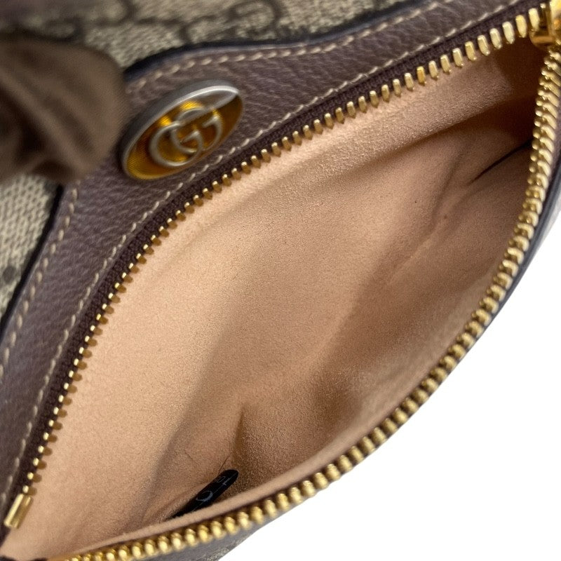 グッチ GUCCI オフィディア スモールベルトバッグ 517076 ブラウン×GD