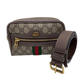 グッチ GUCCI オフィディア スモールベルトバッグ 517076 ブラウン×GD金具 GGスプリーム レディース ウエストバッグ