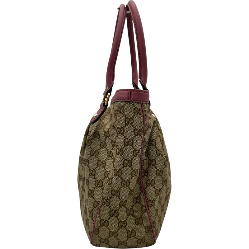 グッチ GUCCI スーキートートバッグ 296835 ピンク GGキャンバス