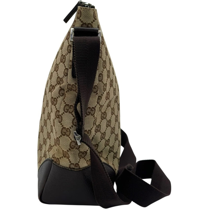 グッチ GUCCI GGキャンバスショルダーバッグ 110054 ブラウン GG