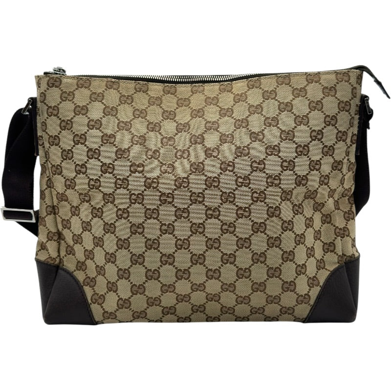 グッチ GUCCI GGキャンバスショルダーバッグ 110054 ブラウン GG
