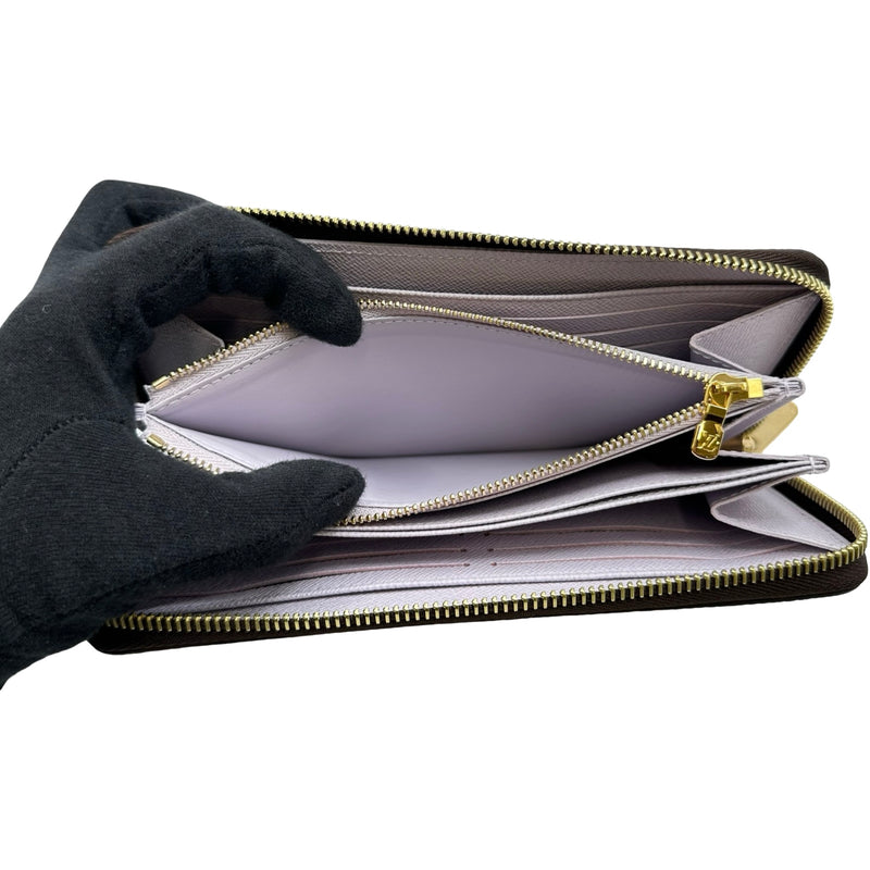 ルイ・ヴィトン LOUIS VUITTON ジッピー・ウォレット M25813 ブラウン