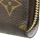 ルイ・ヴィトン LOUIS VUITTON ジッピー・ウォレット M25813 ブラウン/ミスティライラック モノグラムキャンバス レディース 長財布