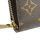 ルイ・ヴィトン LOUIS VUITTON ジッピー・ウォレット M25813 ブラウン/ミスティライラック モノグラムキャンバス レディース 長財布