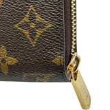 ルイ・ヴィトン LOUIS VUITTON ジッピー・ウォレット M25813 ブラウン/ミスティライラック モノグラムキャンバス レディース 長財布