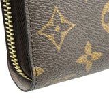 ルイ・ヴィトン LOUIS VUITTON ジッピー・ウォレット M25813 ブラウン/ミスティライラック モノグラムキャンバス レディース 長財布