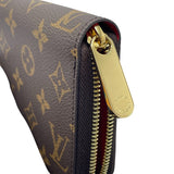 ルイ・ヴィトン LOUIS VUITTON ジッピー M42896 コクリコ モノグラム ユニセックス 長財布