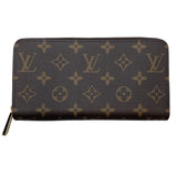 ルイ・ヴィトン LOUIS VUITTON ジッピー M42896 コクリコ モノグラム ユニセックス 長財布