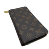 ルイ・ヴィトン LOUIS VUITTON ジッピー M42896 コクリコ モノグラム ユニセックス 長財布