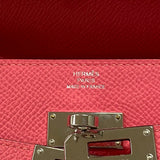 エルメス HERMES ケリートゥーゴー K刻 ローズエクストリーム シルバー金具 エプソン レディース ショルダーバッグ