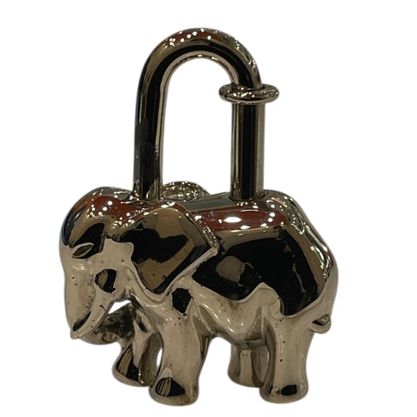 HERMÈS エルメス カデナ エレファント シルバーカラー エルメス HERMES エレファント カデナ シルバー メタル ユニセックス