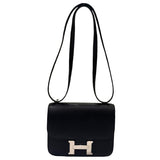 エルメス HERMES コンスタンス3 ミニ B刻 ブラック シルバー金具 エプソン レディース ショルダーバッグ