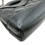 シャネル CHANEL CHANEL31 チェーンクラッチ AP3875 ブラック ゴールド金具 シャイニーラムスキン レディース ショルダーバッグ