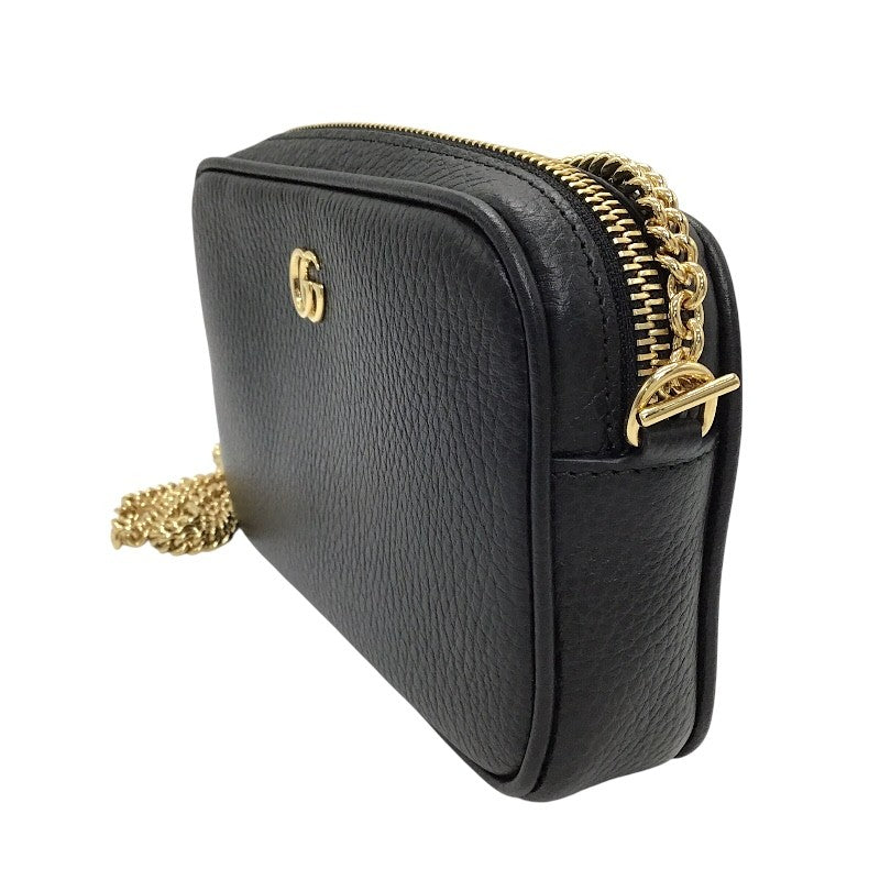 GUCCI GGマーモント ミニカメラバッグ グッチ GUCCI GGマーモント ミニカメラバッグ 772759 ブラック