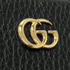 グッチ GUCCI GGマーモント ミニカメラバッグ 772759 ブラック ゴールド金具 レザー レディース ショルダーバッグ