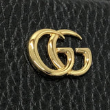 グッチ GUCCI GGマーモント ミニカメラバッグ 772759 ブラック ゴールド金具 レザー レディース ショルダーバッグ