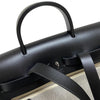 エルメス HERMES エールバッグジップアドPM Z刻 ブラック×ホワイト シルバー金具 トワル/ハンター レディース リュック デイパック