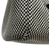 エルメス HERMES エールバッグジップアドPM Z刻 ブラック×ホワイト シルバー金具 トワル/ハンター レディース リュック デイパック