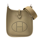 エルメス HERMES エヴリンTPM W刻 ベージュマルファ シルバー金具 トリヨンクレマンス レディース ショルダーバッグ